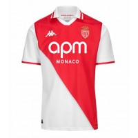 Stroje piłkarskie AS Monaco Koszulka Podstawowej 2024-25 Krótki Rękaw